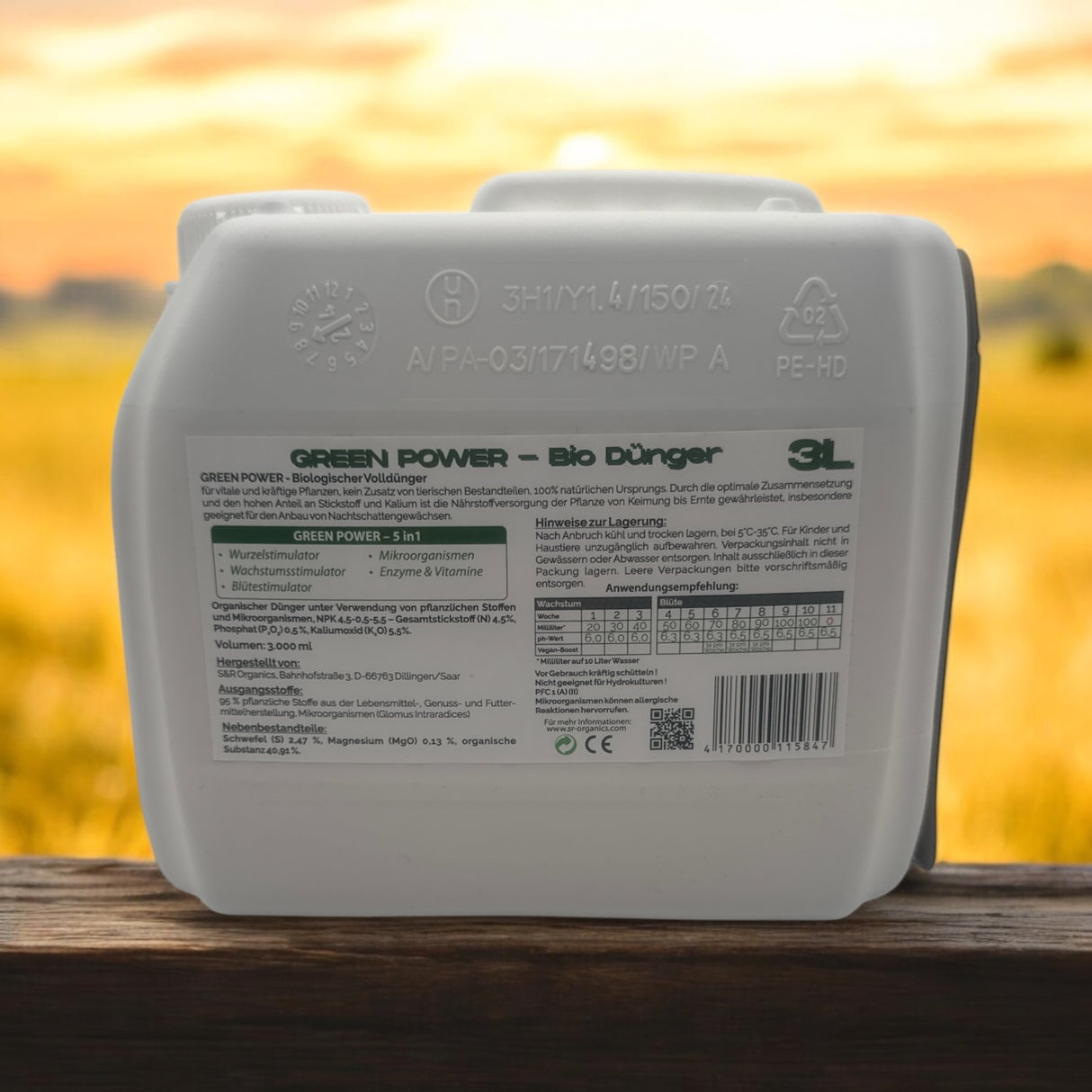 Green Power 5in1 Bio Dünger 3L